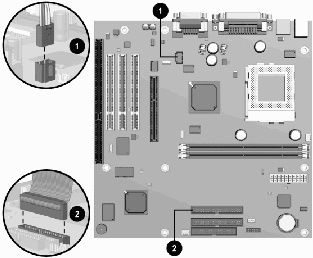 Removing the System Board Bracket