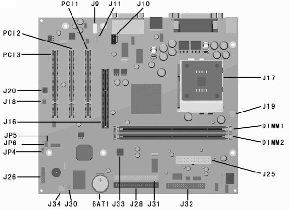 Evo D300v System Board, Type 1