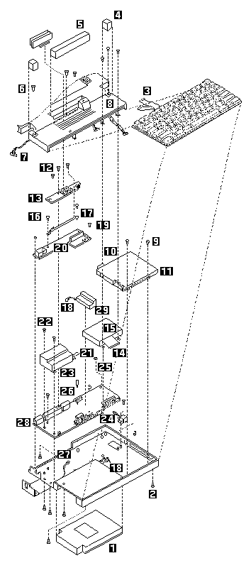 Model N45 Exploded View (2614)