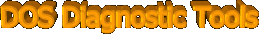 DOS Diagnostic Tools